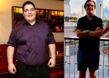 Filho de Faustão mostra mudança no corpo um ano após cirurgia bariátrica