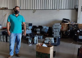 Lixo eletrônico de Campo Mourão é reciclado e exportado