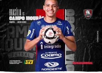 Líder do Grupo, Campo Mourão visita hoje o Brasília fora de casa