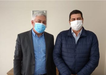 Barbosa Ferraz: Douglas Fabrício e prefeito Miliossi reivindicam arena multiuso