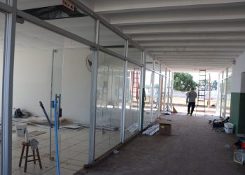 Praça da Juventude passa por adequação para dar suporte ao atendimento da UPA