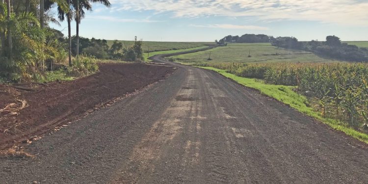 Melhorias em Estradas Rurais concluídas no Barreiro das Frutas