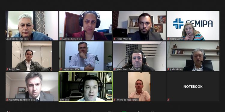 Apoio às Santas Casas: Reunião remota reivindicou projetos de economia para hospitais filantrópicos a representantes do Governo do Paraná