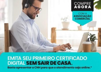 Certificado Digital sem sair de casa na Acicam