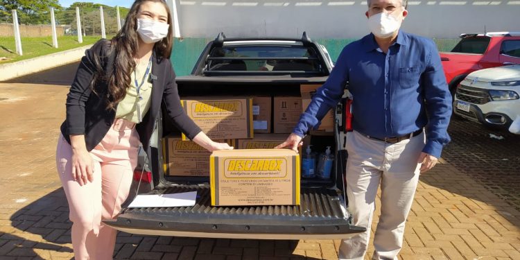 Secretaria Municipal de Saúde recebe doação do Sistema Fiep