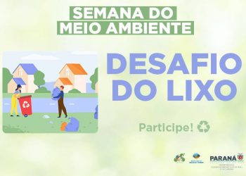 Campanha incentiva alunos a desenharem sobre o tema Paraná Mais Limpo