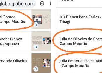 Três alunos do Município concorrem ao prêmio do Projeto Televisando