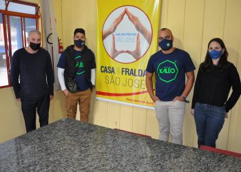 Representantes de Instituto Kaleo, de Rondônia, visita a Casa das Fraldas