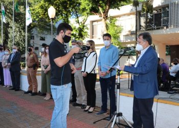 Solenidade cívica marcou abertura da Semana da Pátria