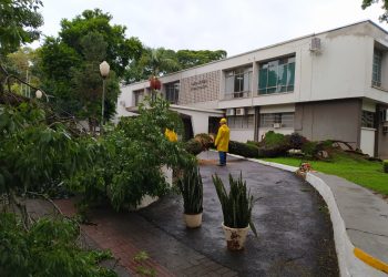 Defesa Civil faz levantamento sobre prejuízos com tempestade em Campo Mourão