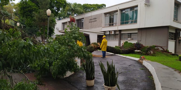Defesa Civil faz levantamento sobre prejuízos com tempestade em Campo Mourão