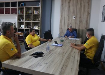 Douglas Fabrício recebe representantes do Escritório Regional do Esporte para tratar projetos e investimentos