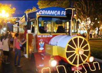 Trenzinho da Acicam em quatro bairros e no centro