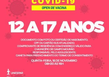 Campo Mourão vai concluir vacinação da Covid-19 nesta semana