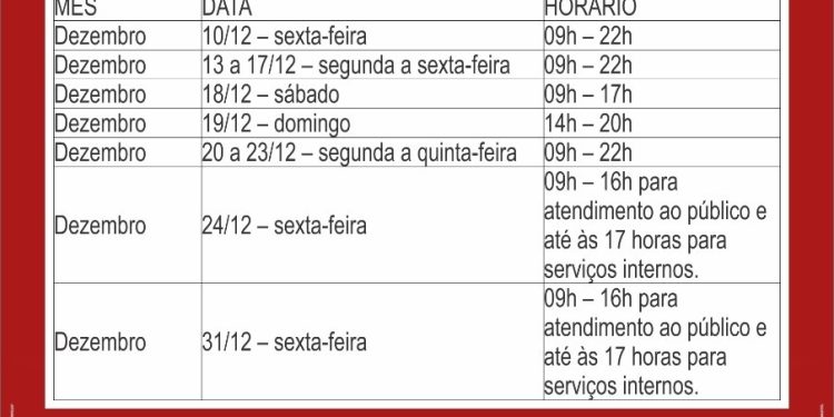 Natal: Comércio de Campo Mourão abre à noite, a partir desta sexta-feira