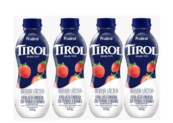 Tirol renova identidade visual dos iogurtes e bebidas lácteas
