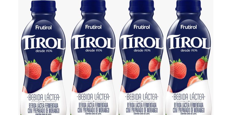 Tirol renova identidade visual dos iogurtes e bebidas lácteas