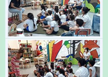 Semana do Contador de Histórias no Projeto Biblioteca em Movimento