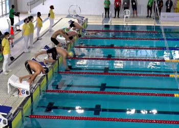 Nadador paralímpico mourãoense é campeão brasileiro no Circuito Loterias Caixa 