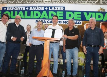 Governador oficializa investimentos e abre encontro do esporte em Campo Mourão