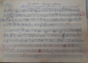 Descoberta partitura de 1959 de Leoni di Biagio que homenageia Campo Mourão