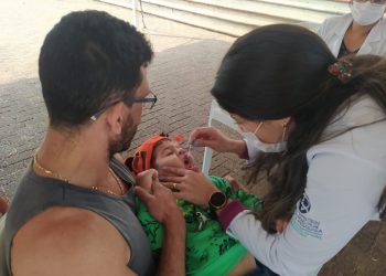 Última semana da Campanha contra poliomielite e multivacinação