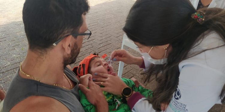 Última semana da Campanha contra poliomielite e multivacinação