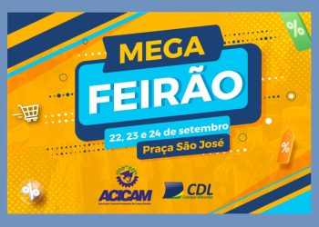 Acicam/CDL: Feirão Queima de Estoque inicia quinta feira na praça