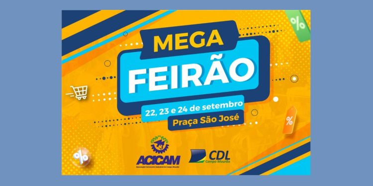 Acicam/CDL: Feirão Queima de Estoque inicia quinta feira na praça