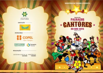 Espetáculo: “Palhaços Cantores do Sou Arte” em turnê por 7 cidades do Paraná