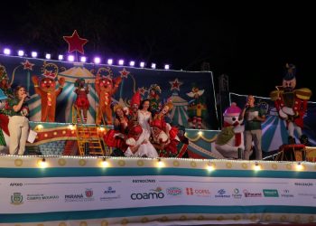 Mesmo com chuva espetáculos de Natal serão realizados em Campo Mourão