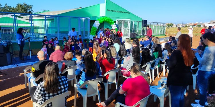 CMEI Nossa Senhora de Fátima volta a atender todo reformado