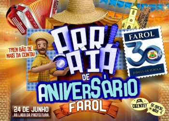 Arraiá de Aniversário com Missa, Barracas Típicas e Show marcam os 30 anos de Farol