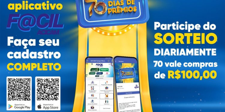 Última semana de sorteio de prêmio diário na Acicam