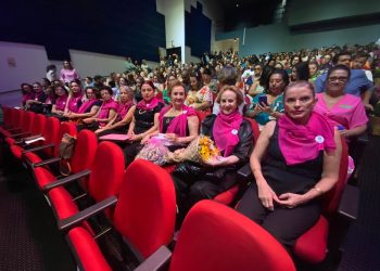 Cmeg/Campo Mourão com a primeira dama do Paraná