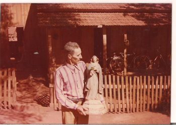 Imagem de santa doada por pioneiros ao Museu será restaurada