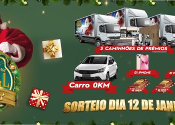 Comércio: Campanha de Natal da Acicam vai distribuir R$ 160 mil em prêmios