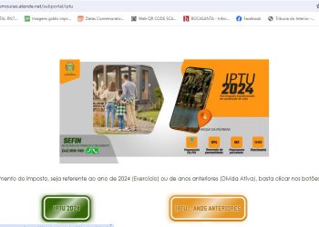 IPTU 2024 de Campo Mourão já pode ser pago pela internet