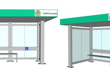20 novos pontos de ônibus serão substituídos na área central