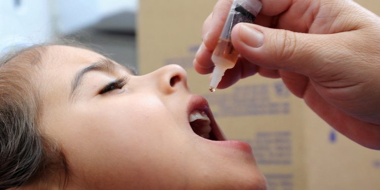 Vacinação contra poliomielite a partir de segunda-feira, dia 27 de maio