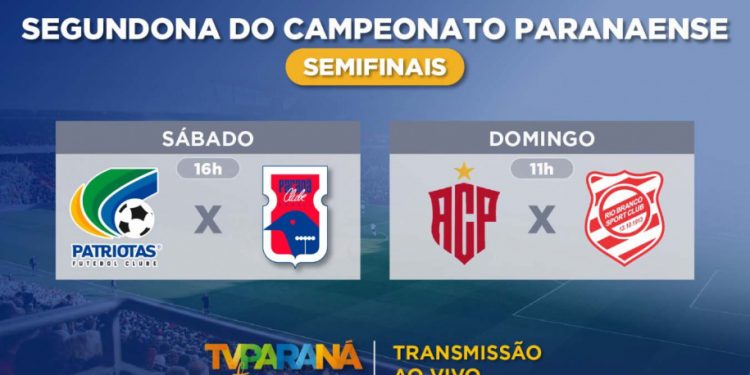 Paraná Turismo transmite semifinais da 2ª Divisão do Campeonato Paranaense