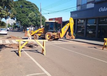 Prefeitura de Campo Mourão inicia construção de oito faixas elevadas