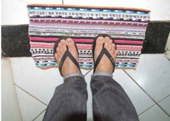 O dia em que a personalidade de um homem foi medida no chinelo