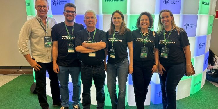 Delegação da Acicam/Cacercopar no Congresso Empresarial Faciap