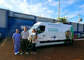 Campo Mourão amplia cobertura vacinal por meio da Unidade Móvel de Vacinação