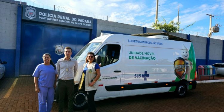 Campo Mourão amplia cobertura vacinal por meio da Unidade Móvel de Vacinação