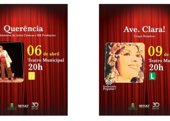Temporada Popular de Teatro terá nove dias de espetáculos gratuitos em Campo Mourão