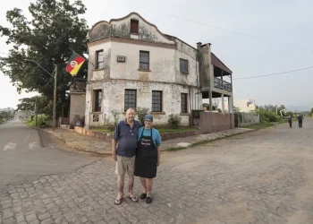 No RS, casarão de 117 anos resistiu a várias enchentes do Rio Taquari