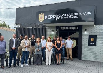 Novos espaços: após reforma, PCPR reinaugura Delegacia de Peabiru