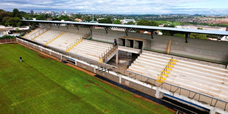 Estádio José Carlos Galbier recebe primeiro jogo oficial após reforma neste sábado